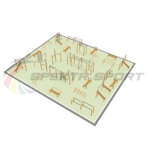 Купить Парковая площадка для Воркаут и WRK 6_76mm в Лобни 
