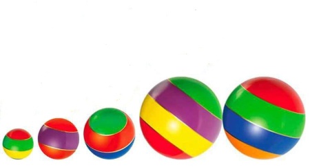 Купить Мячи резиновые (комплект из 5 мячей различного диаметра) в Лобни 